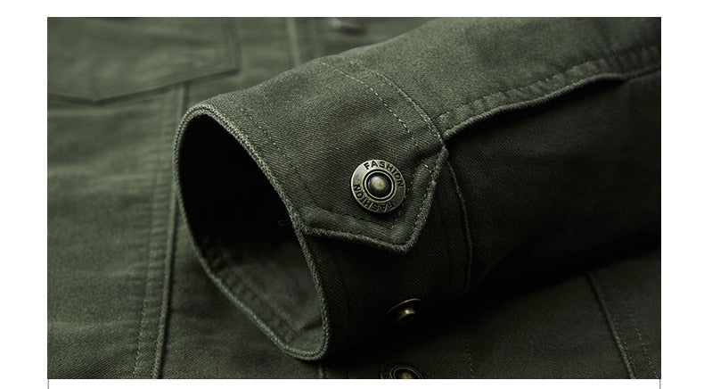 Military Style Salute Folded Collar Jacket – Onassis Krown