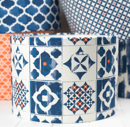 Make your own lampshade with Grace & Favour Home.