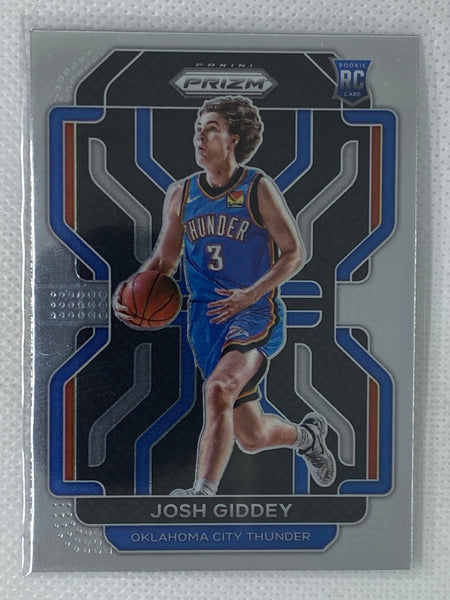 2021-22 Panini Prizm Josh Giddey Emergent Rookie RC #7 Thunder