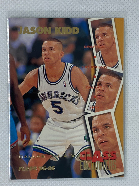 Jason Kidd Card 1996 Fleer NBA Basketball Dallas Mavericks 