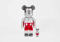 Future Mickey 400% + 100% Be@rbrick Set (2nd Color Version