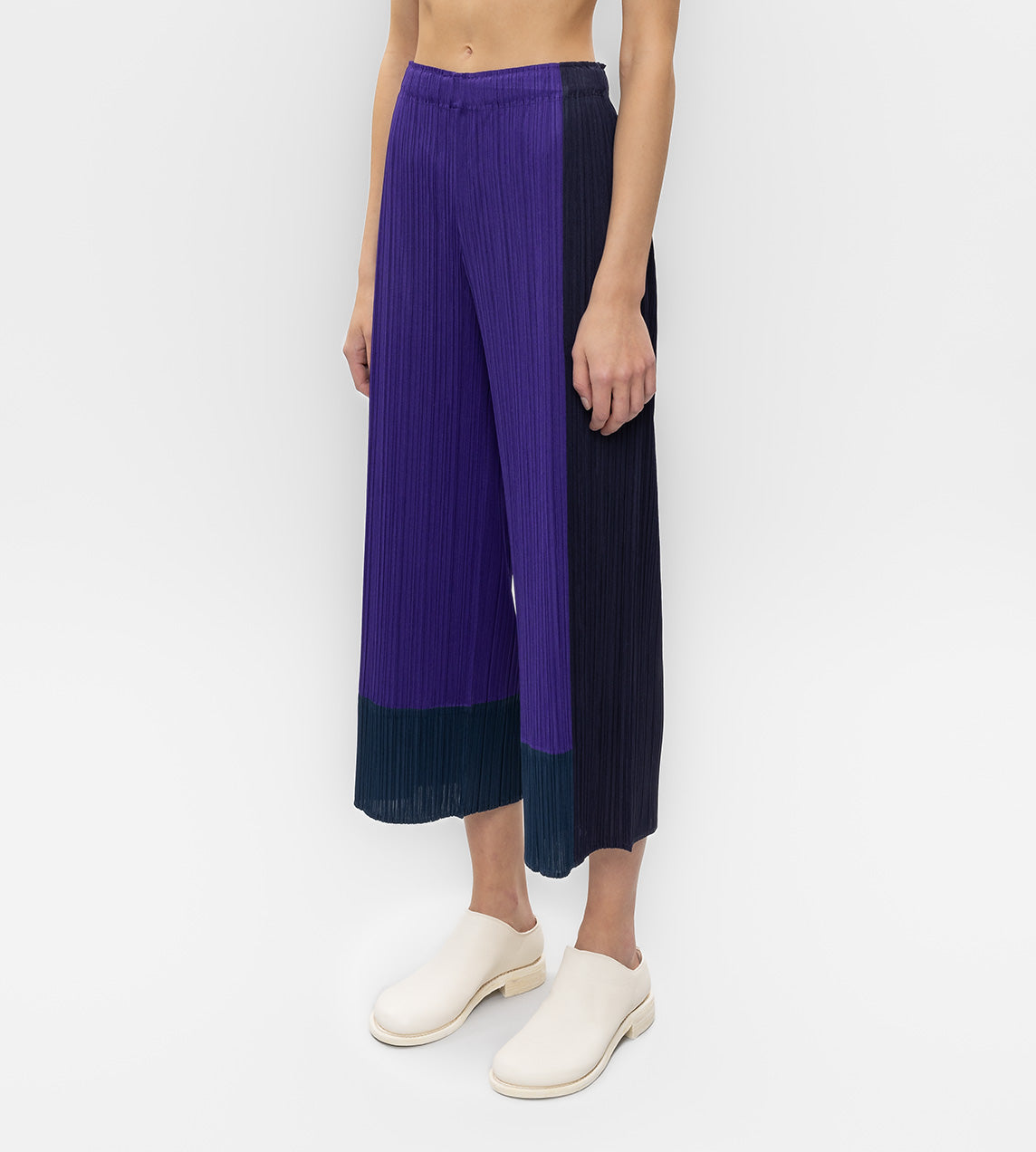 Pleats Please Issey Miyake - Ensemble Pleats Pants Purple – WDLT117