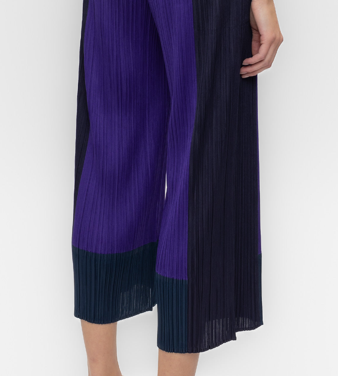 Pleats Please Issey Miyake - Ensemble Pleats Pants Purple – WDLT117