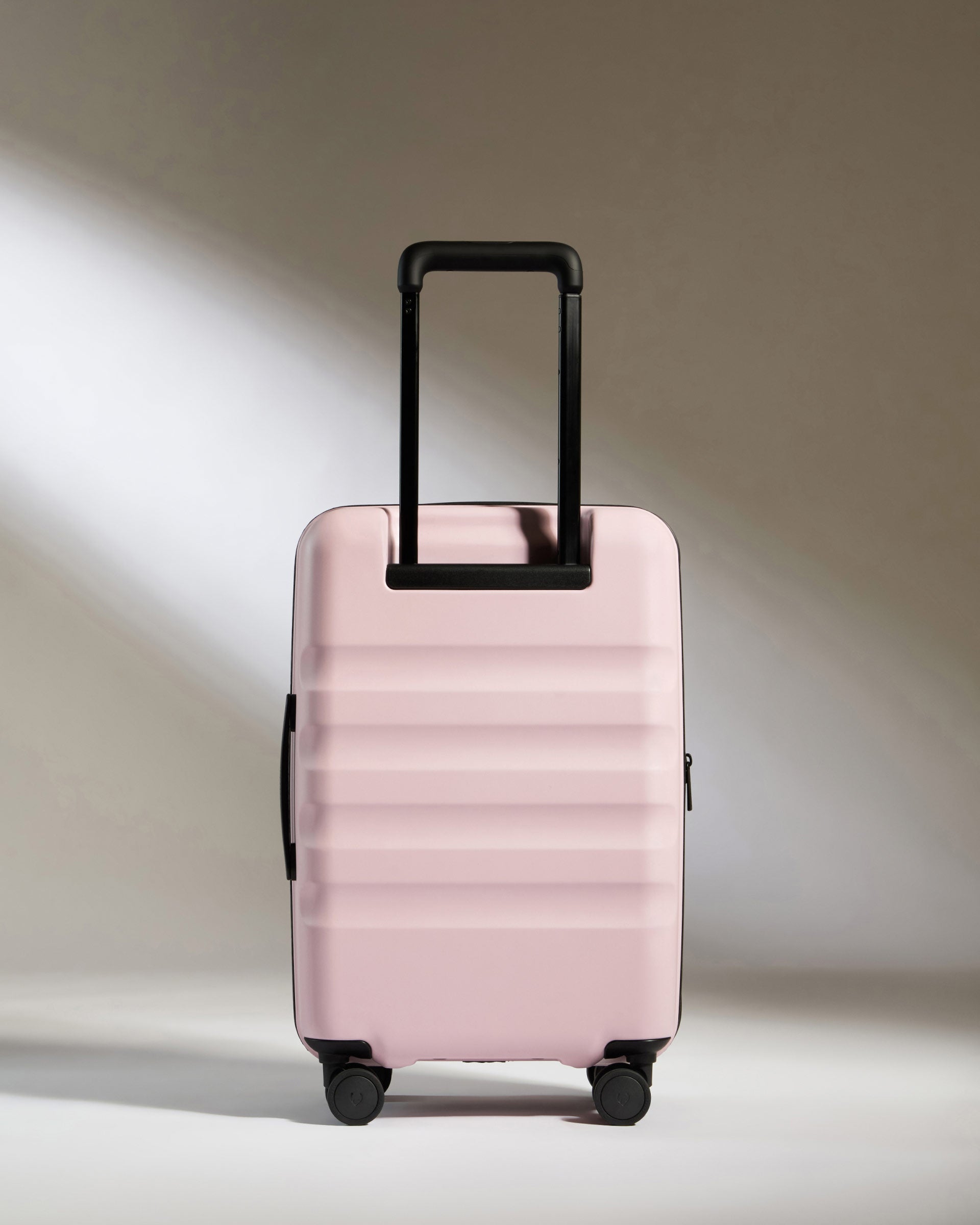 Expandable Cabin Suitcase in Moorland Pink - Icon Stripe