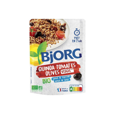 BJORG - Plat Cuisiné Lentilles Carottes - Plat Préparé Bio et Végétarien -  Doypack Micro-ondable 250 g