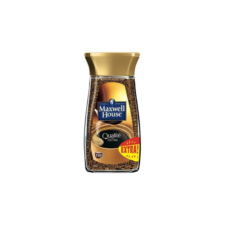 Maxwell House Qualité Filtre Café Soluble Torréfié en France - 25 sticks