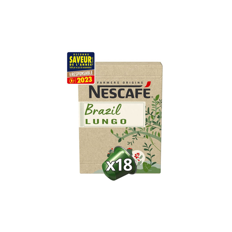 CARTE NOIRE Café bio expresso en capsule compatible Nespresso 30 capsules  240g pas cher 