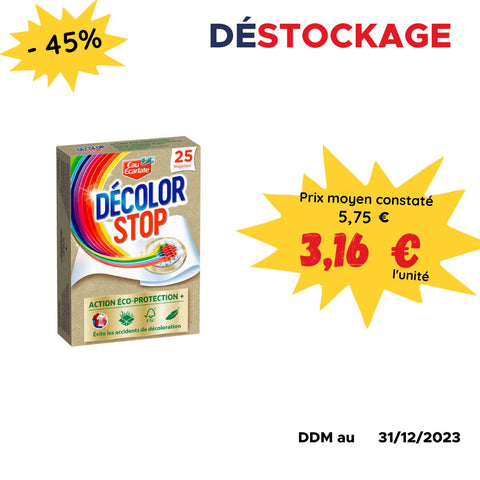 DECOLOR STOP Lingettes anti-décoloration action complète 35