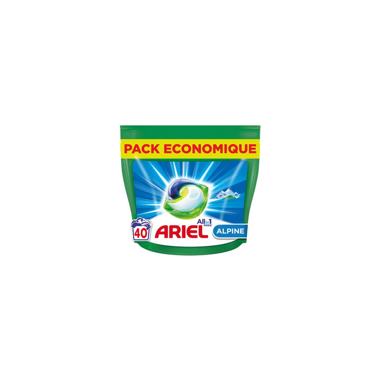 Lessive en capsule original Ariel pods tout en 1