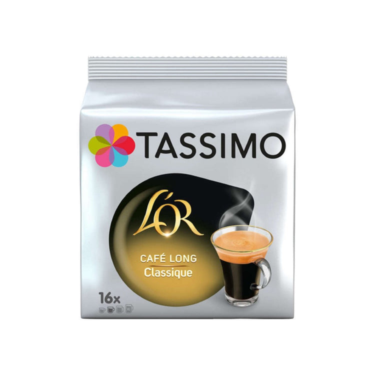 Livraison à domicile de café Tassimo Long Classic x16 104g