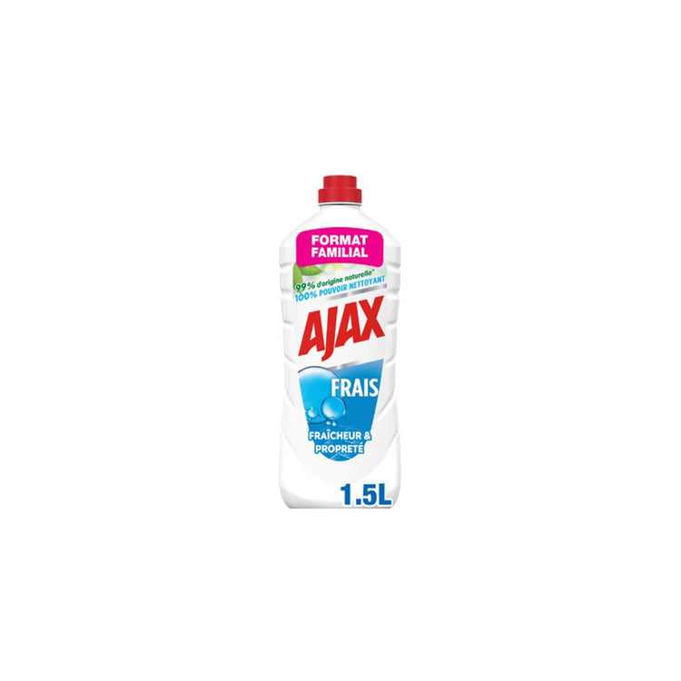Nettoyant ménager sol et multi usage fraîcheur cerisier Ajax - 1,250l