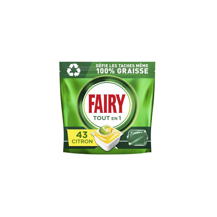 Pastilles pour lave vaisselle - Fairy - 43 doses