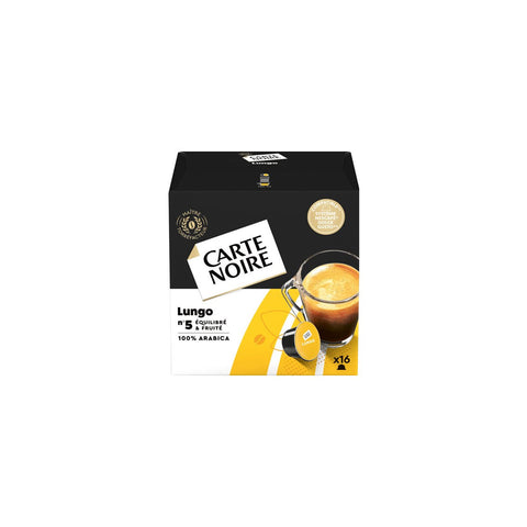 Café capsules Petit Dej' Carte Noire / compatible dolce gusto, Care Noire  (x 16, 128 g)