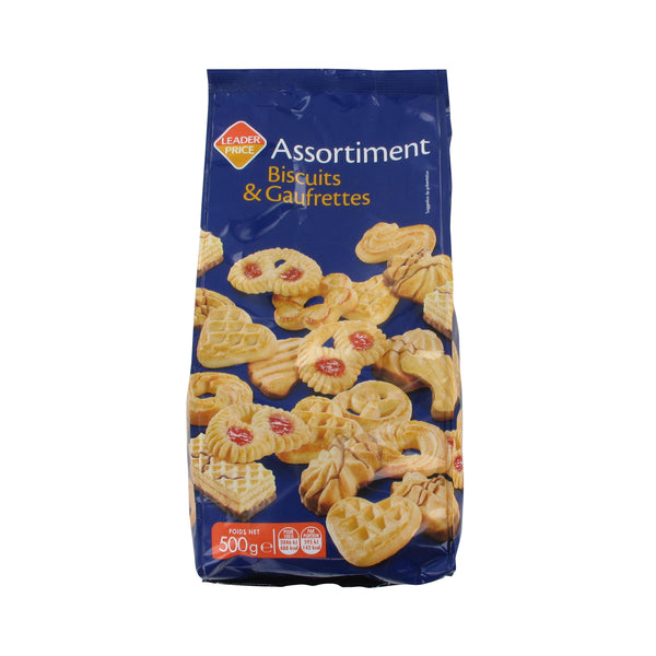 Assortiment Biscuits Gaufrettes 500g Le Club Leader Price