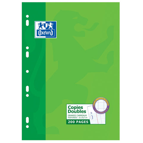 Selecta 1 paquet Feuilles Simples Perforés DE CLASSEUR 60g A4