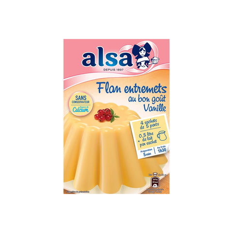 Flan pâtissier Alsa : une préparation de flan pâtissier aux œufs