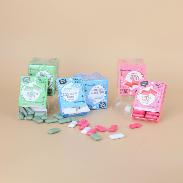 Chewing-gum menthe réglisse sans sucres - full ice - Tous les produits  chewing-gums - Prixing