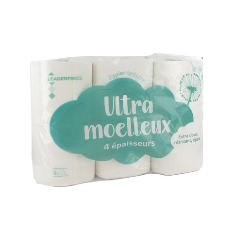Papier toilette humide fleur de coton FESS NETT : le paquet de 20