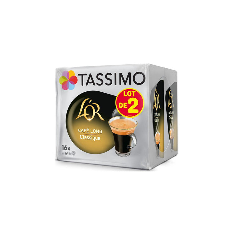 Dosette TASSIMO Café L'OR Espresso Splendente X16