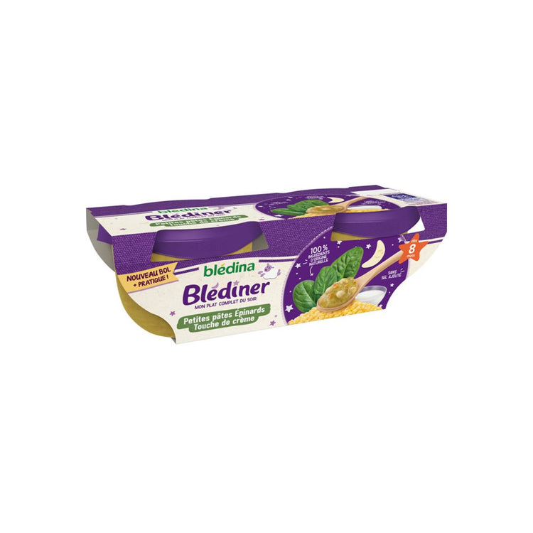 Grossiste Plat bébé carottes/ courgettes/ semoule 6+ mois 2x200g - NESTLE