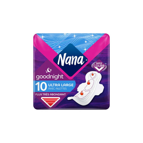 Nana Serviettes Hygiéniques Ultra Long x14 (lot de 4) 