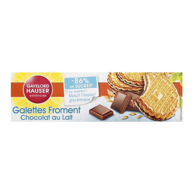 Gayelord Hauser Biscuits galettes chocolat noir 180g 