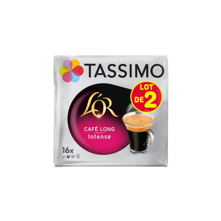 Promo TASSIMO L'OR Café dosettes long classique chez Cora