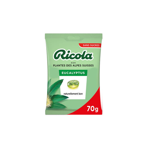 Bonbons Ricola sans sucre et citron mélisse 50g