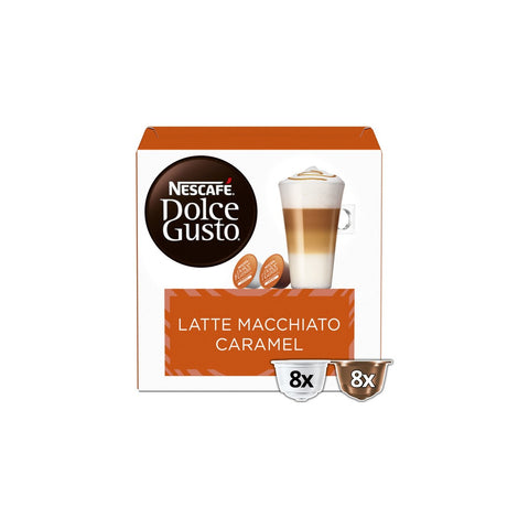 Tassimo Café dosettes Maxwell house latte macchiato caramel, 8