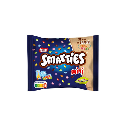 SMARTIES Mini bonbons de chocolat au lait dragéifiés 375g pas cher 