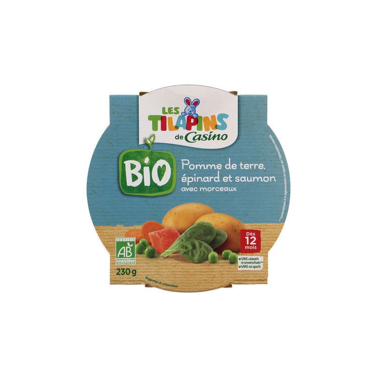 Plat bébé lasagne aux légumes 18 mois Hippbio - 260g