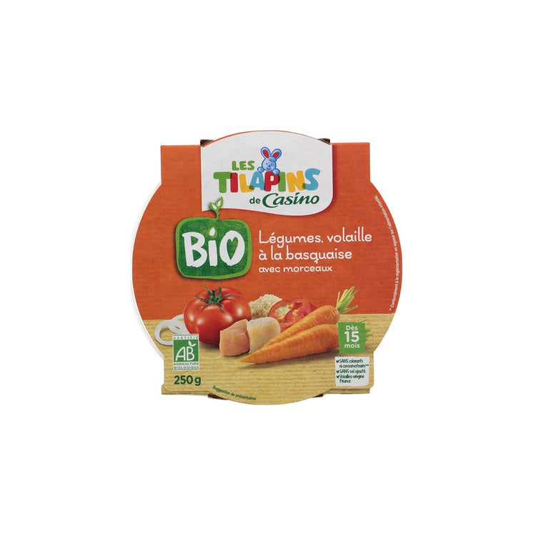 Plat bébé dès 8 mois parmentier légumes racines bœuf BLEDINA : les 2 bols  de 200g à Prix Carrefour