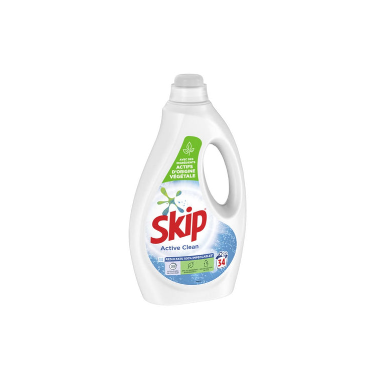 Essayez Skip Lessive liquide active clean 1.7l 34 lavages