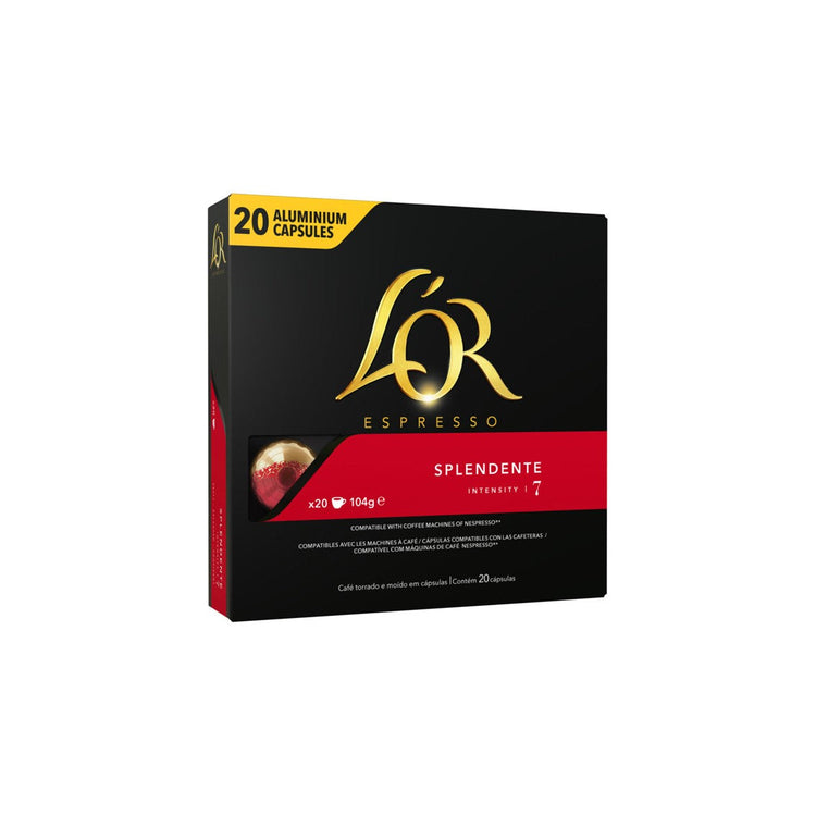 Café L'OR Esperesso Capsules Forza (20capsules) 104g – TopriBejaia