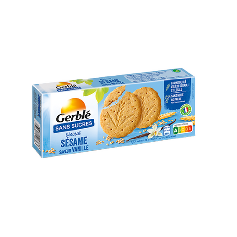 Gerblé Sans Sucres Ajoutés Biscuits Fourrés Noisettes et Cacao 180g -  Cdiscount Au quotidien