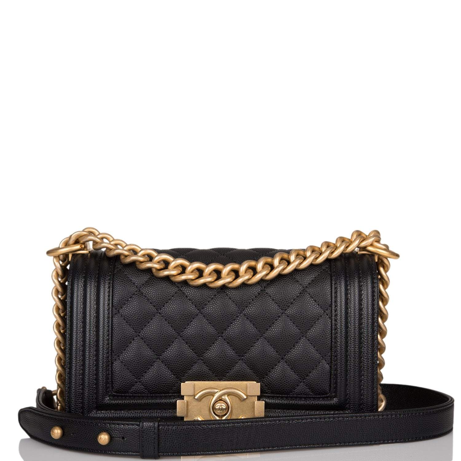 chanel antique gold hardware