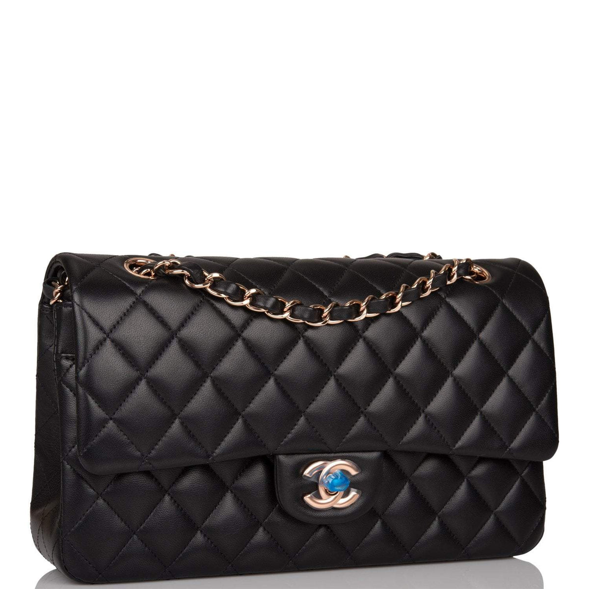 white quilted chanel purse