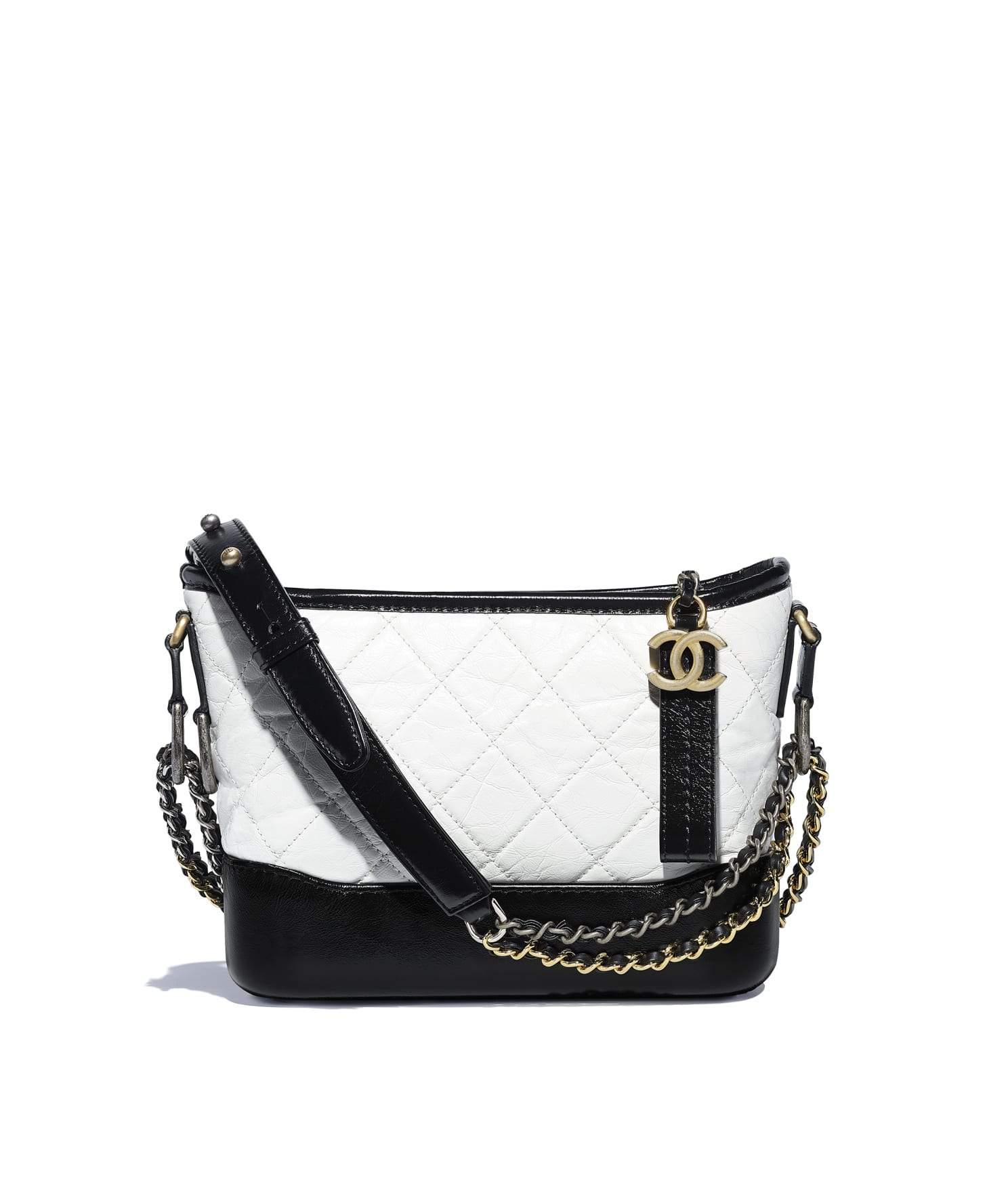 chanel's gabrielle small hobo bag black