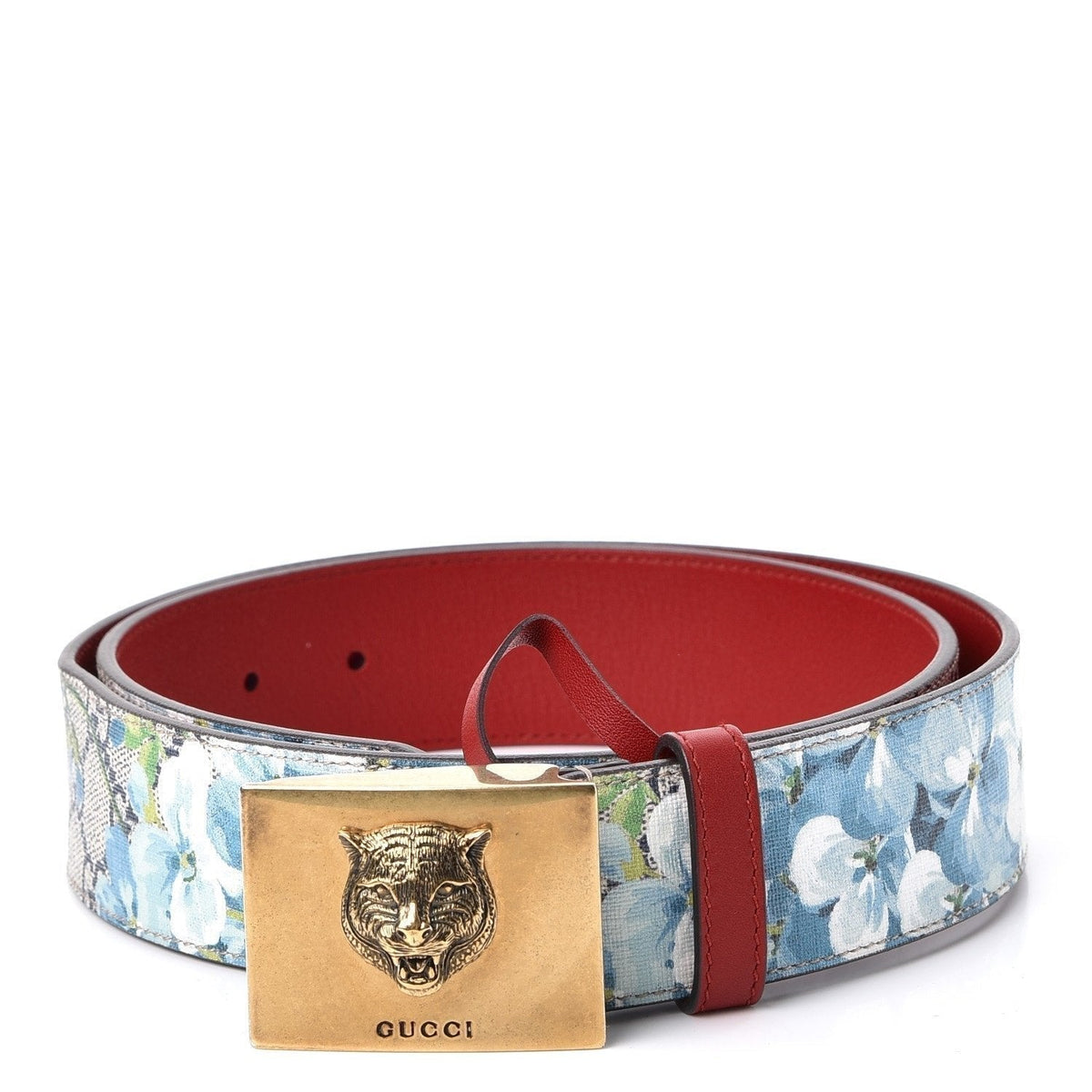 gucci belt tiger head buckle