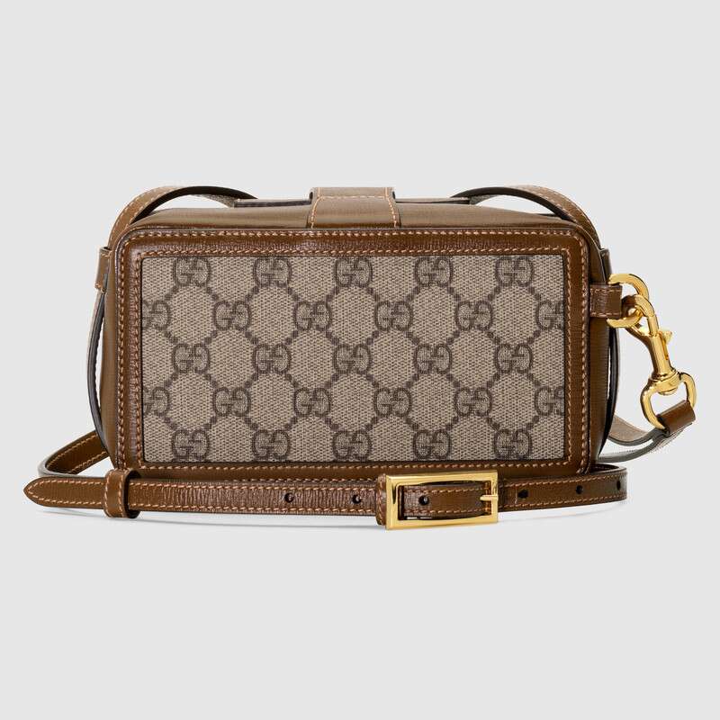 gucci mini bag with clasp closure