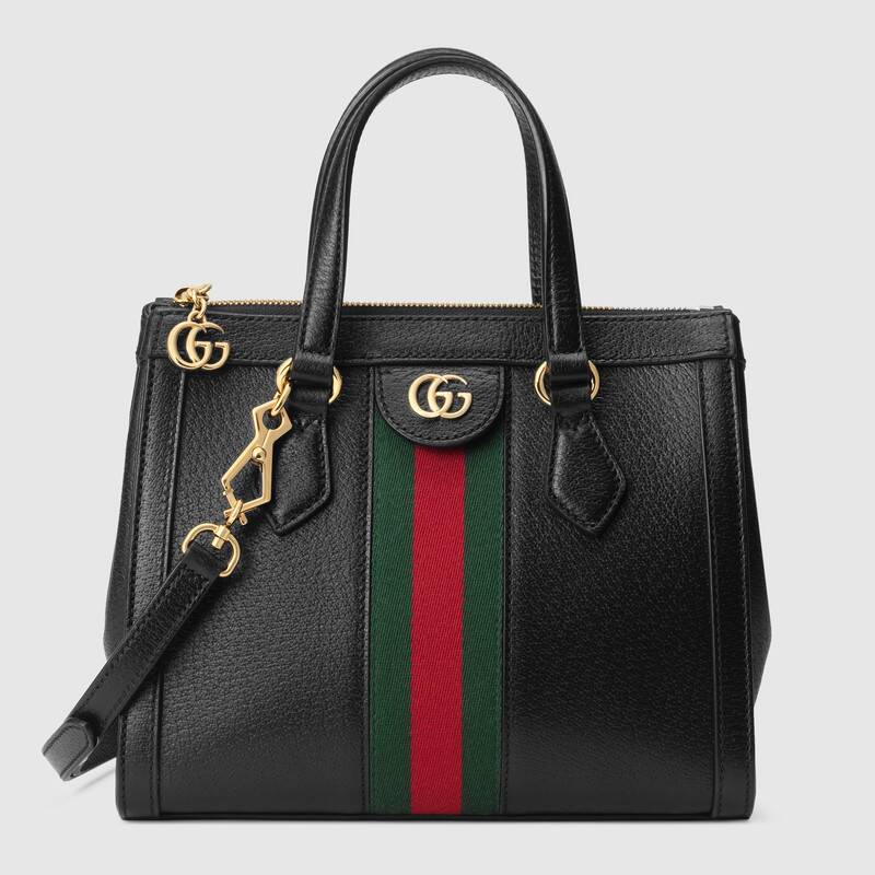 gucci ophidia small tote bag black