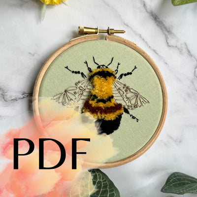 Image of Rusty Patched Bumblebee PDF Pattern