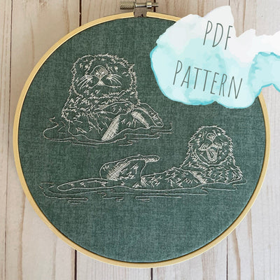 Image of Sea Otter PDF Pattern