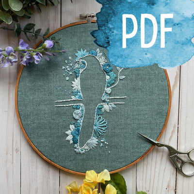 Image of Floral Magpie PDF Pattern