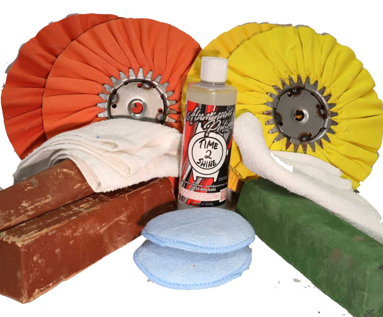 Aluminum/LUHMI Hand Metal Polish Kit - Go Shine On