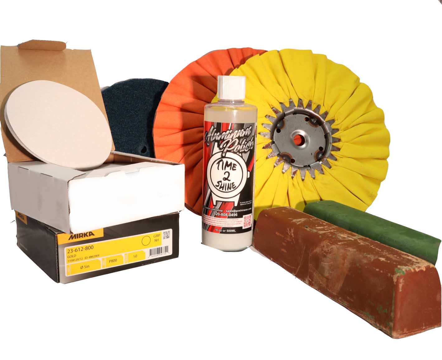 2-Step Stainless Metal Polishing Kit - Go Shine On