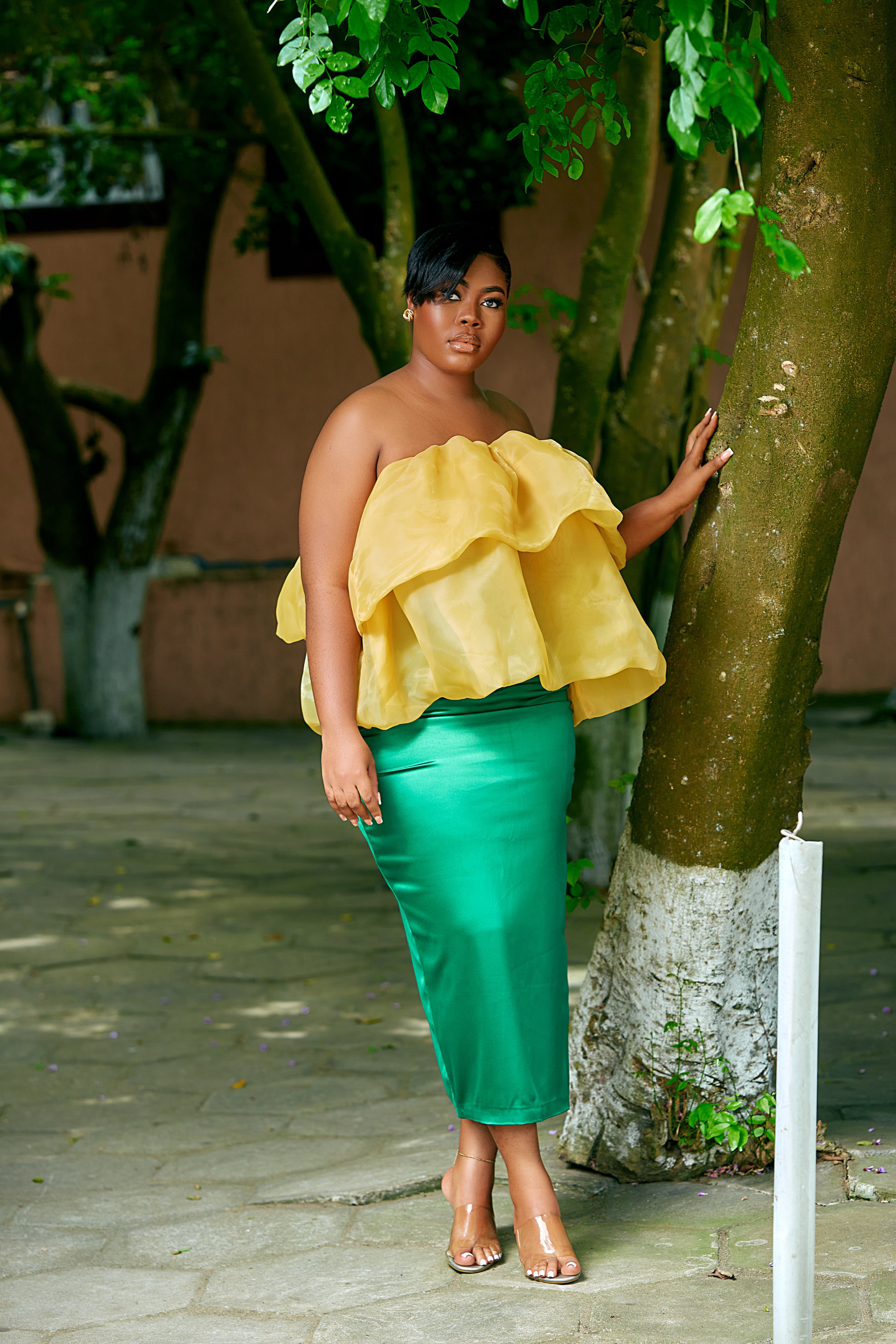 OBA SIMA ORGANDY TOP – GLORIA MILLS