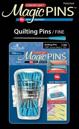 Taylor Seville Original Magic Pins Quilting Fine 100 pins 219577