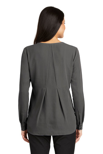 Ladies' 3/4 Sleeve Upscale Batiste Shirt