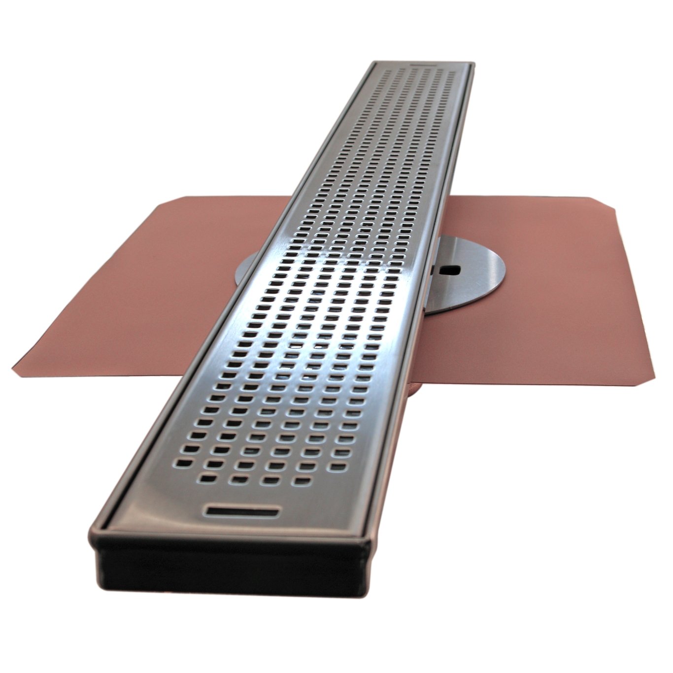 Copper Drains Deck Wall And Roof Drains Copperlab   Linear Shower Drain With Copper Drain Body Sdln30sg 908727 3024x 